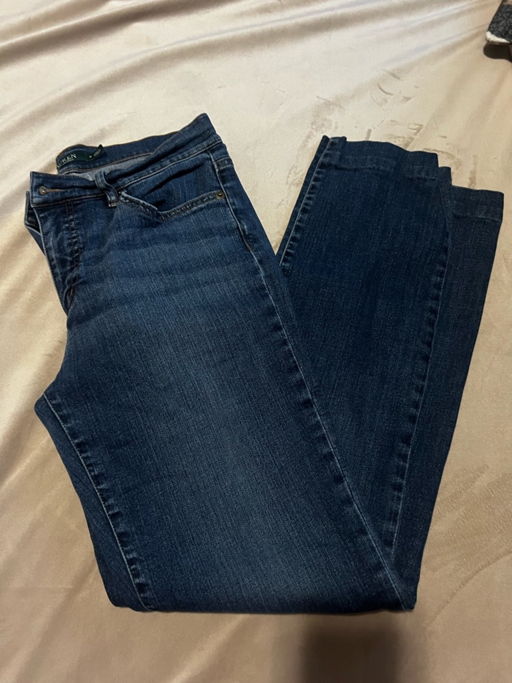Ralph Lauren Dark Blue Straight Leg Jeans
